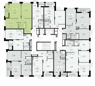 Квартира 58,6 м², 2-комнатная - изображение 2