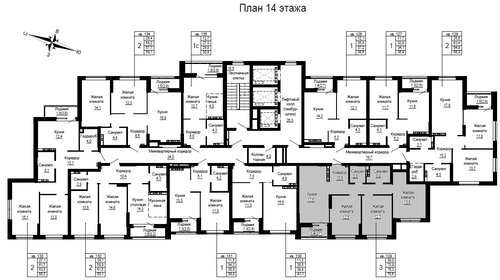 Квартира 73,9 м², 3-комнатная - изображение 2