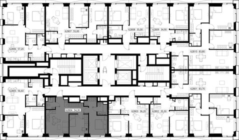 53,7 м², 2-комнатная квартира 20 485 314 ₽ - изображение 38