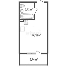 Квартира 15 м², студия - изображение 3