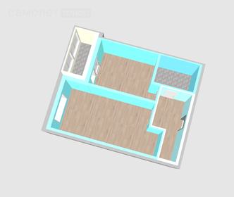 60 м², 1-комнатная квартира 9 400 000 ₽ - изображение 22