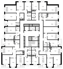 57,1 м², 2-комнатная квартира 19 556 750 ₽ - изображение 13