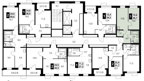 Квартира 30,7 м², 1-комнатная - изображение 2