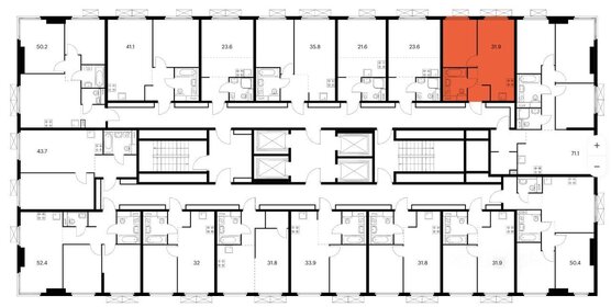 Квартира 35 м², 2-комнатная - изображение 4