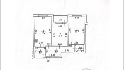 56 м², 2-комнатная квартира 11 500 000 ₽ - изображение 43