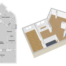 Квартира 82 м², 2-комнатная - изображение 1