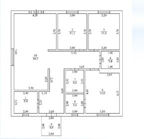 90 м² часть дома, 8 соток участок 6 500 000 ₽ - изображение 60