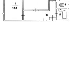 Квартира 53,9 м², 2-комнатная - изображение 1