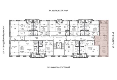 51,8 м², 2-комнатная квартира 6 625 280 ₽ - изображение 27