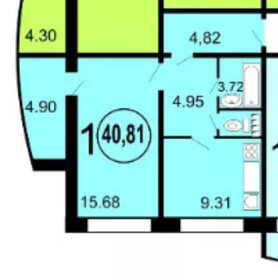 56,5 м², 1-комнатная квартира 8 000 000 ₽ - изображение 32