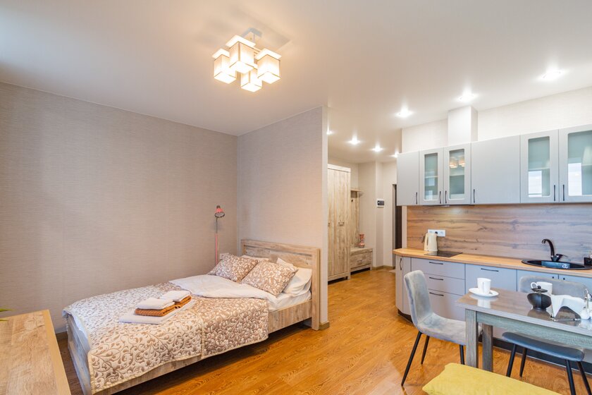 30 м², квартира-студия 3 500 ₽ в сутки - изображение 1