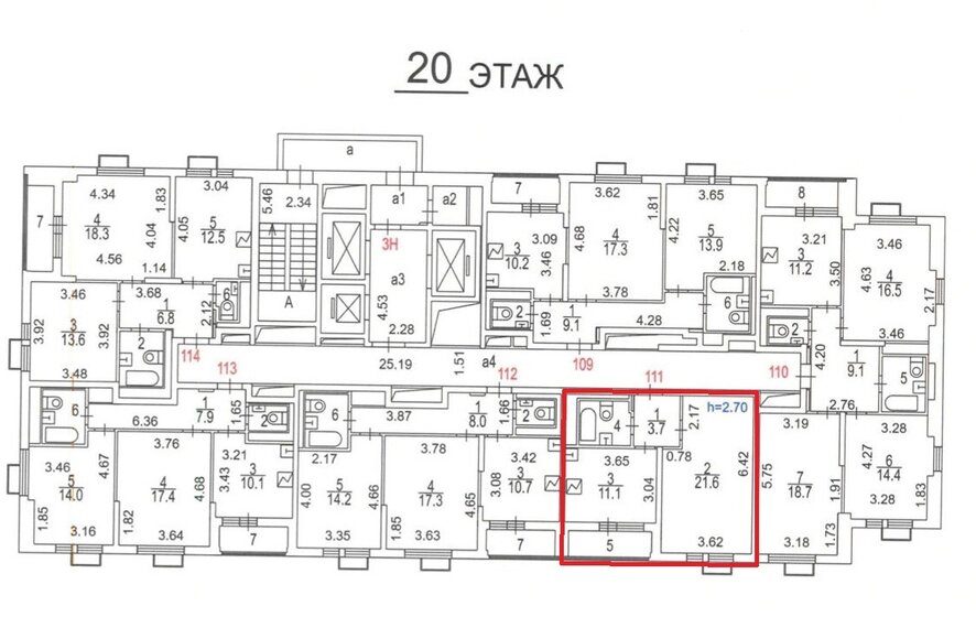 40,2 м², 1-комнатная квартира 13 600 000 ₽ - изображение 1