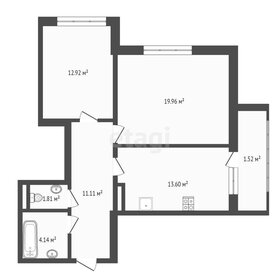 Квартира 65,1 м², 2-комнатная - изображение 1