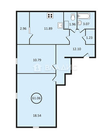 45 м², 2-комнатная квартира 2 050 000 ₽ - изображение 17