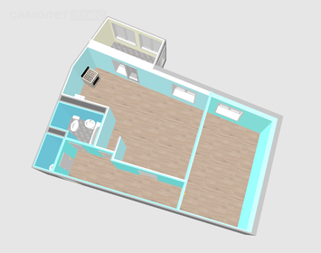 63,8 м², 2-комнатная квартира 7 300 000 ₽ - изображение 38