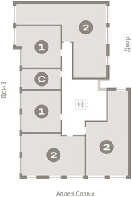66,3 м², 2-комнатная квартира 10 300 000 ₽ - изображение 50