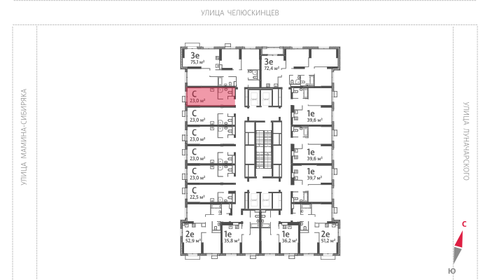 Квартира 23 м², студия - изображение 2