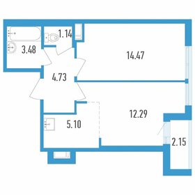 41,6 м², 2-комнатная квартира 6 361 740 ₽ - изображение 20