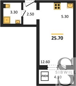 26 м², квартира-студия 3 150 000 ₽ - изображение 11