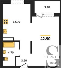 45,9 м², 2-комнатная квартира 5 130 000 ₽ - изображение 112