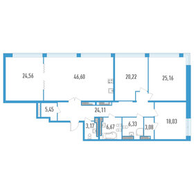 Квартира 183,4 м², 4-комнатная - изображение 1