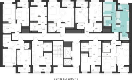 37 м², 1-комнатная квартира 5 238 000 ₽ - изображение 15