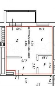 Квартира 43 м², 2-комнатная - изображение 1