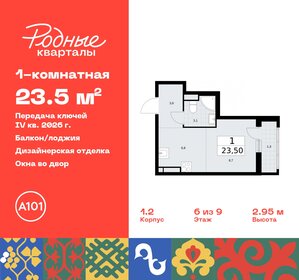 23 м², квартира-студия 6 349 863 ₽ - изображение 30