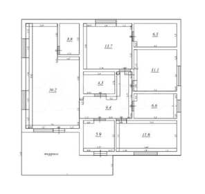 136,9 м² дом, 11,3 сотки участок 10 650 000 ₽ - изображение 5