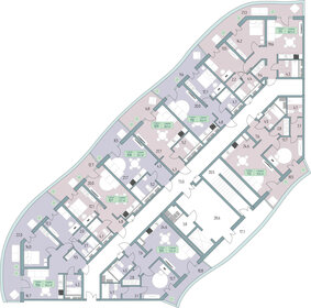 45,8 м², 1-комнатные апартаменты 10 467 400 ₽ - изображение 29