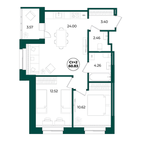 79,2 м², 4-комнатная квартира 5 500 000 ₽ - изображение 130