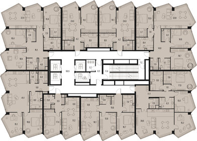 95 м², 3-комнатная квартира 76 000 000 ₽ - изображение 77