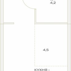 Квартира 27,7 м², студия - изображение 2