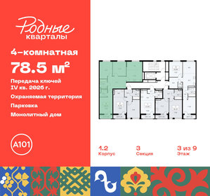 75,2 м², 4-комнатная квартира 15 318 390 ₽ - изображение 31