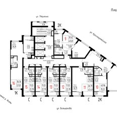 Квартира 57 м², 1-комнатная - изображение 2