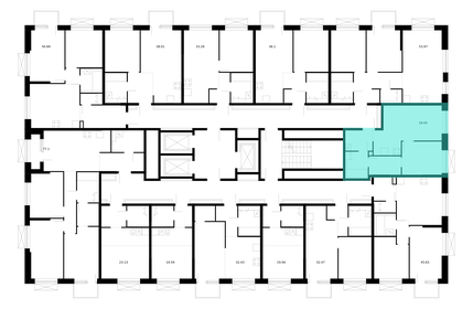 40 м², 1-комнатная квартира 7 200 000 ₽ - изображение 54