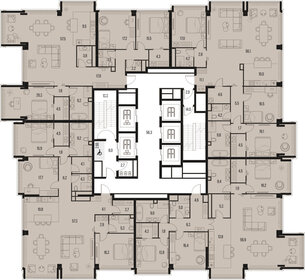 157,6 м², 4-комнатная квартира 126 133 424 ₽ - изображение 35