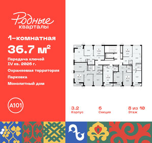 36,6 м², 1-комнатная квартира 8 880 832 ₽ - изображение 19