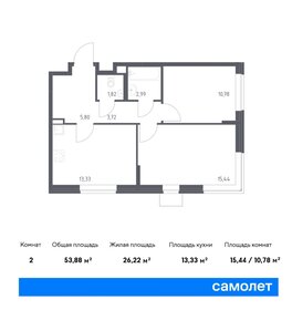 Квартира 32 м², 1-комнатная - изображение 1