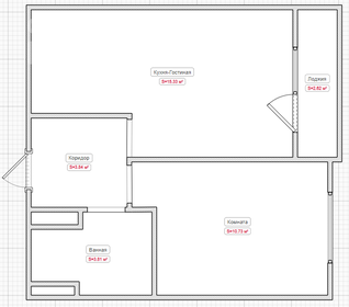 35,6 м², 1-комнатная квартира 5 780 430 ₽ - изображение 36