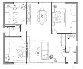 142 м² дом, 10 соток участок 8 200 000 ₽ - изображение 14