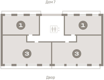 Квартира 165,9 м², 3-комнатная - изображение 2