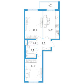 56,7 м², 2-комнатная квартира 8 505 000 ₽ - изображение 48