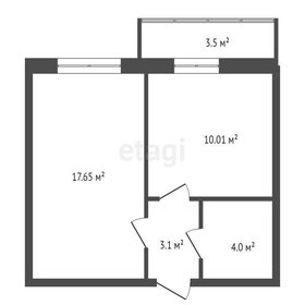 Квартира 36 м², 1-комнатная - изображение 1