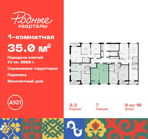 34,3 м², 1-комнатная квартира 8 233 005 ₽ - изображение 27