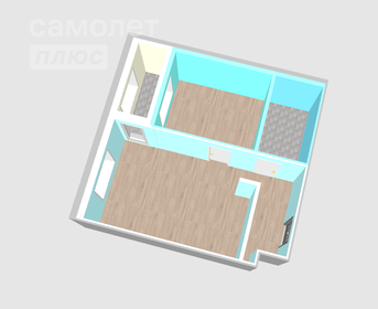 42,9 м², 1-комнатная квартира 7 600 176 ₽ - изображение 21