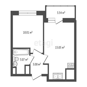 32,4 м², 1-комнатная квартира 12 900 000 ₽ - изображение 90