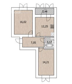 46,7 м², 2-комнатная квартира 5 390 000 ₽ - изображение 28