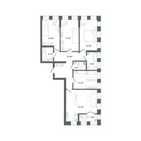 Квартира 123,2 м², 4-комнатная - изображение 2