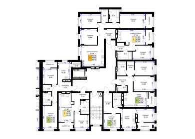 51,5 м², 1-комнатная квартира 5 200 000 ₽ - изображение 21